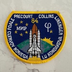 NASA STS 84 Space Station Space Shuttle Mission Russian Iron Sew On Patch